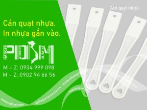 Sản xuất cán quạt nhựa