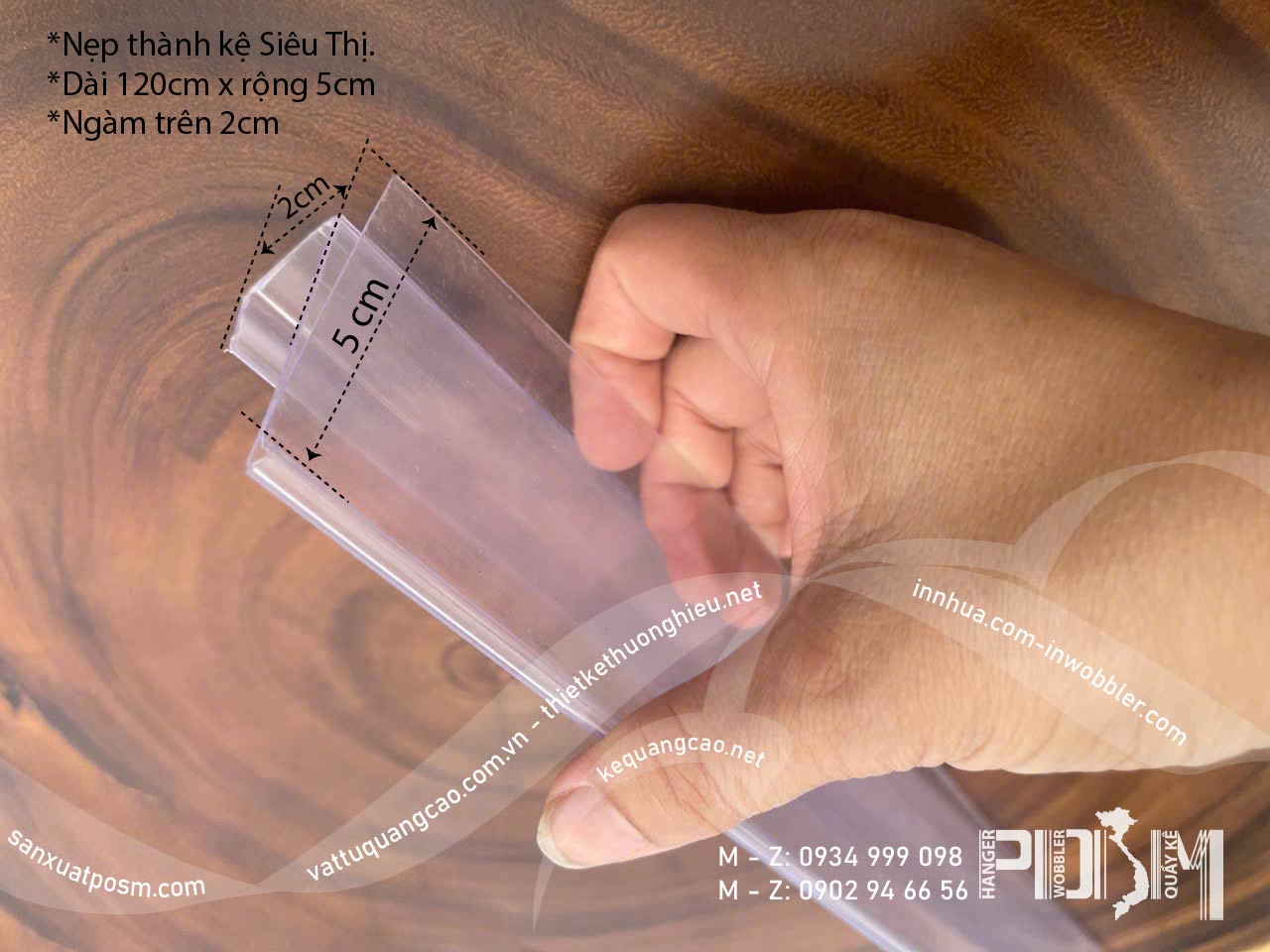 Nẹp gắn thành kệ siêu thị, nẹp nhựa giá kệ siêu thị - Ảnh 7