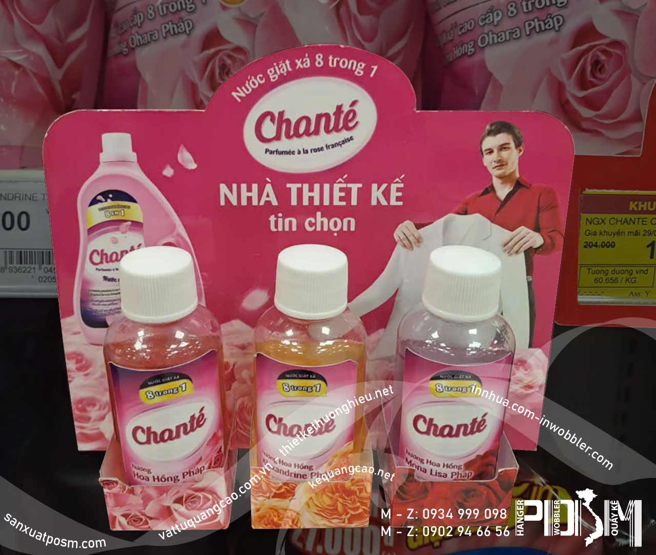 Khay mica tester trưng bày sản phẩm mẫu thử - Ảnh 4