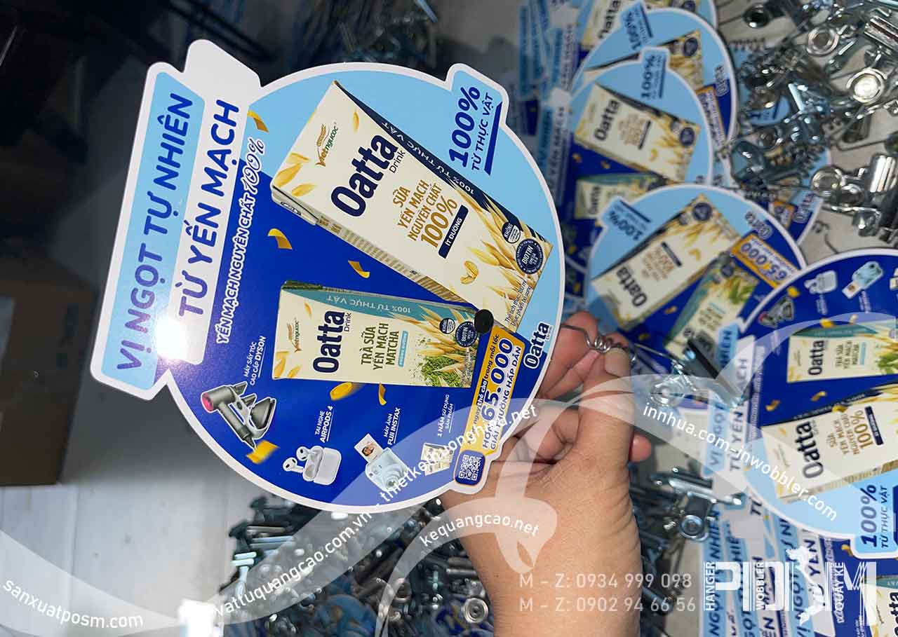 Wobbler lò xo kẹp sắt ngũ cốc và lò xo kẹp sắt sữa Oatta - Ảnh 5